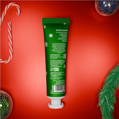 Крем для рук новогодний «Янтарь и сандаловое дерево», 30 мл