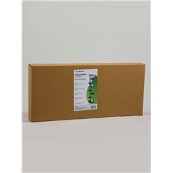 Подставка для цветов Greengo, 8 полок, 36×23×136 см, напольная, каркас металл, полки МДФ, чёрная