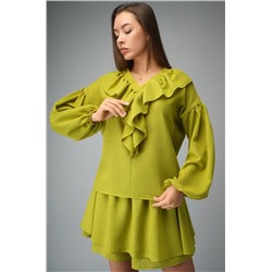 Женский льняной костюм Happyfox