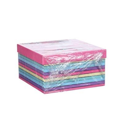 Набор коробок 5 в 1 Unicorn, 14×14×8.5 - 22×22×12.5 см