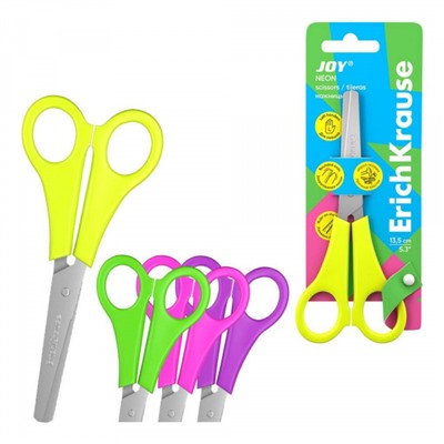 Ножницы детские для ЛЕВШЕЙ 135 мм JOY Left Hand 30790 ErichKrause