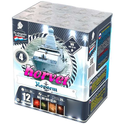 Фейерверк VH100-12-01 Корвет / Korvet (1" х 12)