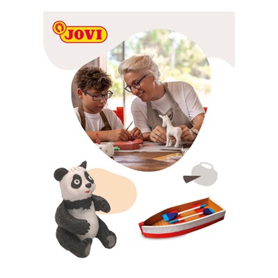 Паста для лепки  250гр. белая 83 JOVI