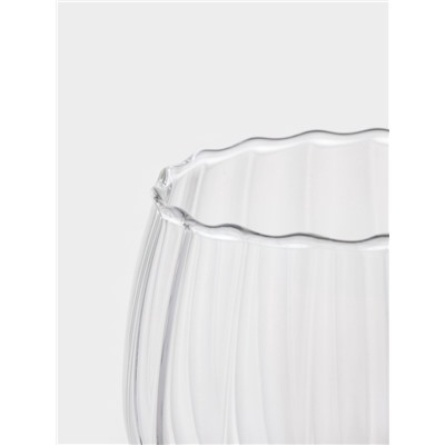 Набор кружек «Диана», 425 мл, 2 шт., боросиликатное стекло, прозрачный