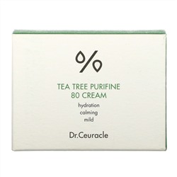 Dr. Ceuracle, Tea Tree Purifine, 80 Cream, 1.76 oz (50 g)