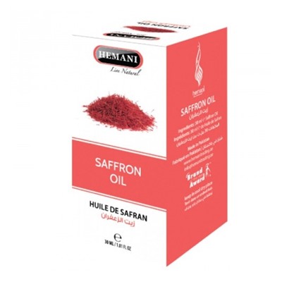 Hemani Saffron Oil/ Масло Шафрана 30мл
