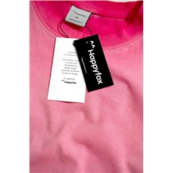 Женская футболка оверсайз с эффектом градиент Happyfox