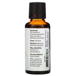Now Foods, Essential Oils, Lavender & Tea Tree Blend, 1 fl oz (30 ml)