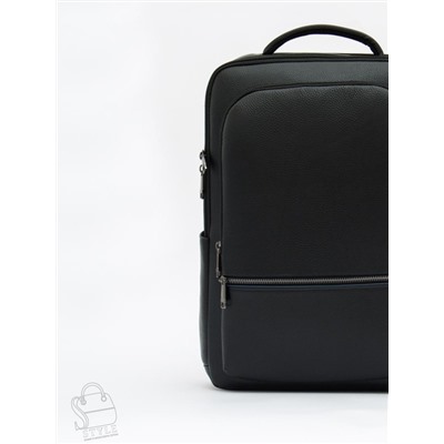 Рюкзак мужской кожаный 9032H black Heanbag
