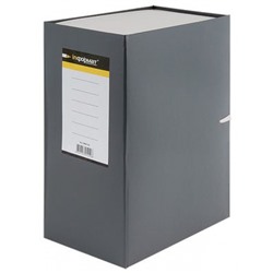 Короб архивный бумвинил 140мм с завязками ВВ91140 inФОРМАТ