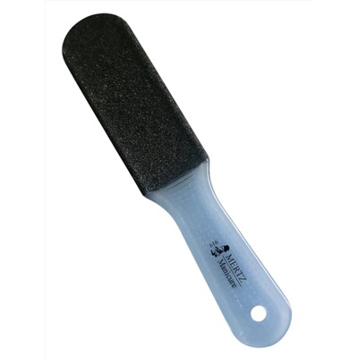 Mertz Тёрка педикюрная двусторонняя абразивная 60/100 грит / 616, голубой 20885