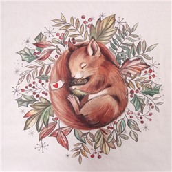 Постельное бельё 1.5-спальное «Этель. Белочка», бязь