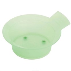 Dewal Чаша для смешивания краски с ручкой и резинкой на дне JPP052F, пластик, салатовый, 300 мл 3008