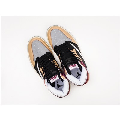 Кроссовки Nike Air Jordan 1 Mid x Travis Scott