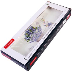 60201 Блюдо сервировочное 28х10,6х3см Утренняя свежесть доломит LR (х24)