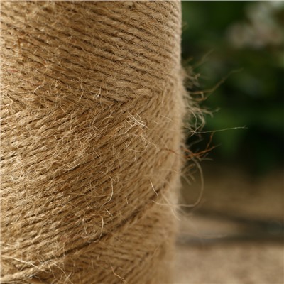 Шпагат джутовый для подвязки растений, 300 м, 1120 текс, 2 нити, джут, Greengo