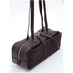 Сумка женская кожаная 6658-1VG coffee Vitelli Grassi в Новосибирске