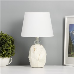 Лампа настольная «Дух» 1×40 Вт Е14 белый 20×20×34 см