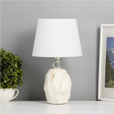 Лампа настольная «Дух» 1×40 Вт Е14 белый 20×20×34 см