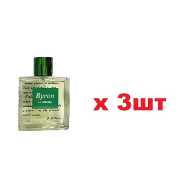 Туалетная вода Byron La Rouge 100мл муж edt тестер 3шт