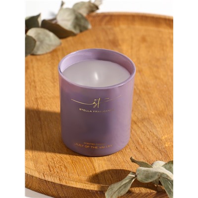 Ароматическая свеча Stella Fragrance 160 г, Lily of the valley