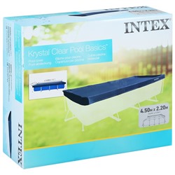 Тент на прямоугольный каркасный бассейн 460×226 см, 28039 INTEX