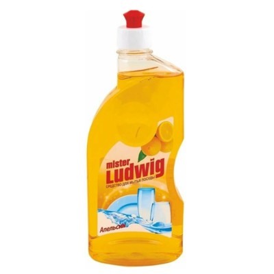 Средство для мытья посуды "Mister Ludwig" Апельсин 500г