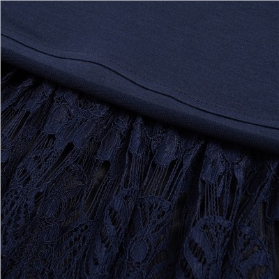 Платье комбинированное с кружевом, Откровенный шик (магия)