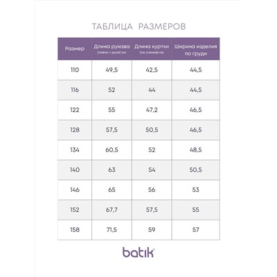 BATIK Куртка
