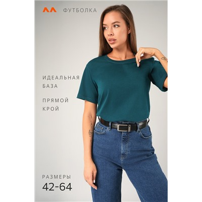 Женская базовая хлопковая футболка Happyfox