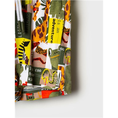 Комплект детский трикотажный для мальчиков: джемпер (футболка), шорты