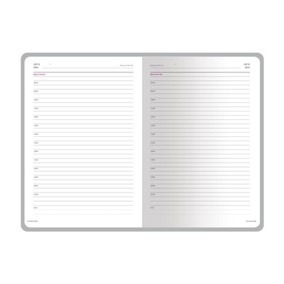 Ежедневник недатированный А5+ 272 стр. "ВЕЛЬВЕТ/VELVET" (СИНИЙ ФЛУОР) 3-115/07 Bruno Visconti