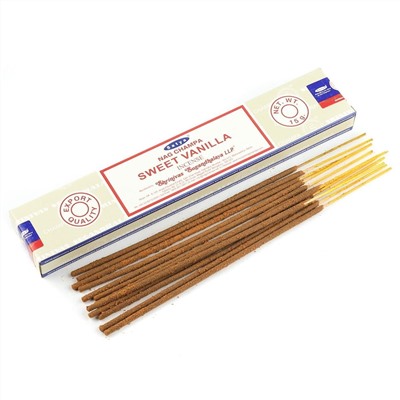 SATYA Ароматические палочки Sweet Vanila 15 г х 12 уп.