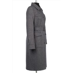 01-10334 Пальто женское демисезонное (пояс)