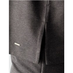 Джемпер из облегченного футера  с эластаном