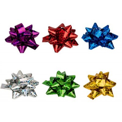 Бант "Звезда" 3см BOWS-3H ассорти "Stilerra" (отгрузка кратно 100 шт)