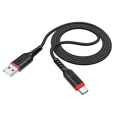 Кабель USB - Type-C Hoco X59 Victory PD 15W 100см 3A  (black)