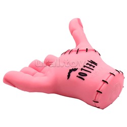 Тянучка Zombie Hand Elasticorps - розовая рука 20см
