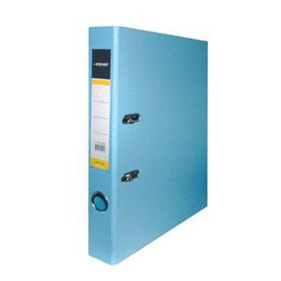 Папка-регистратор 55 мм PVC 2-стор. голубой, с уголками P2PVC-55/Bb inФОРМАТ