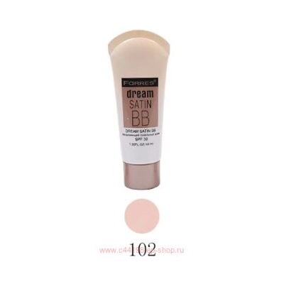 Farres Тональный Крем Dream Satin BB тон 102 розово-песочный 4033