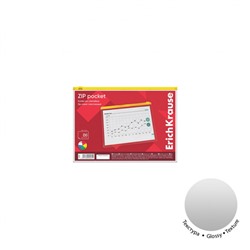 Папка на гибкой молнии B6 ZIP Pocket PVC прозрачный 4564 ErichKrause