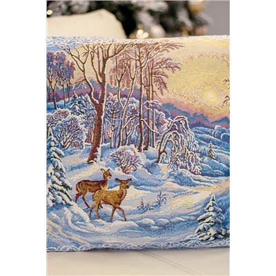 Наволочка декоративная 50х50 Олени НАТАЛИ, 1071685