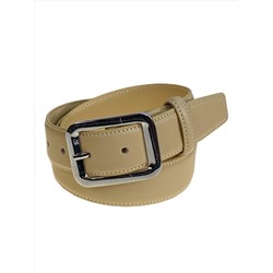 Ремень женский из натуральной кожи, цвет светло коричневый