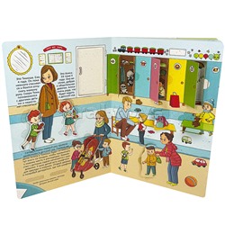 Книжка с окошками "Знакомься: Детский сад"