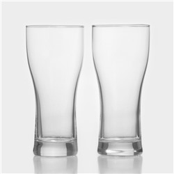 Пивные бокалы Paşabahçe Pub, 500 мл, набор 2 шт., стекло, прозрачные