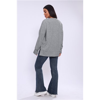 Худи женское с разрезами по бокам 003м