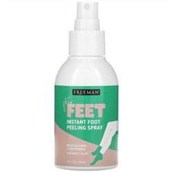 Freeman Beauty, Flirty Feet, мгновенный спрей-пилинг для ног, кокос + алоэ, 118 мл (4 жидк. унции)