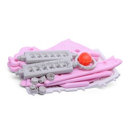 Горка детская "Улитка" (цвет розовый)