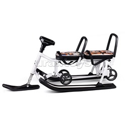 Игрушка Снегокат детский 507 "TWINS BABY Wheel" для двоих (Собачки)