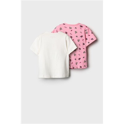 Джемпер детский трикотажный для девочек (футболка), 2 шт в комплекте PLAYTODAY, 1240073